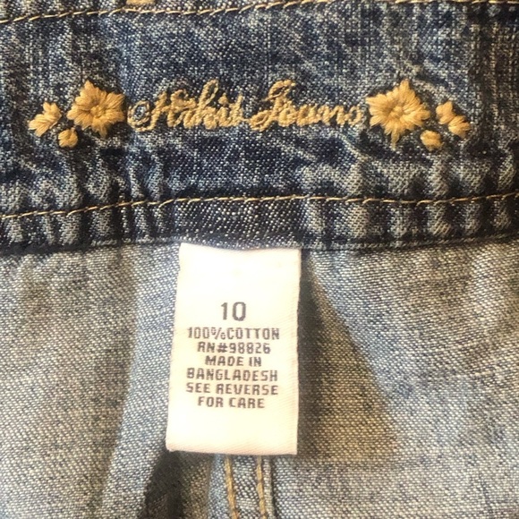 NWT Kiki’s Jean Shorts with Boho Belt Size 10 Mom Jean Shorts - Picture 4 of 8